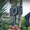 Magnetic Quick-Release Quick-Release Plate Mobile Phone Holder Multi-Function Horizontal And Vertical Shooting Handheld Vlog Desktop Expansion Fill Light Aka Gimbal Camera Tripod MagSafe Metal Mobile Phone Clamp
