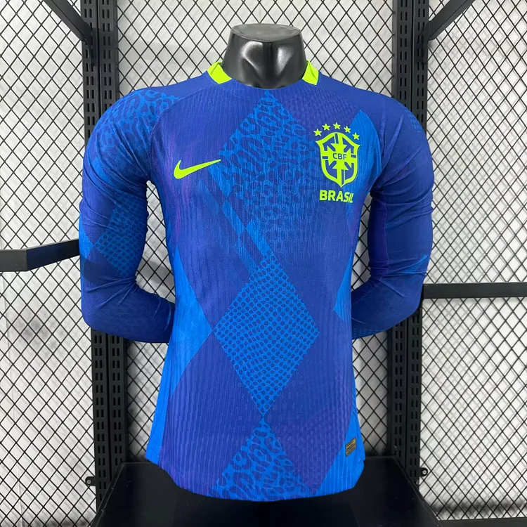 2025 Brazil Away Long Sleeve - Player Edition