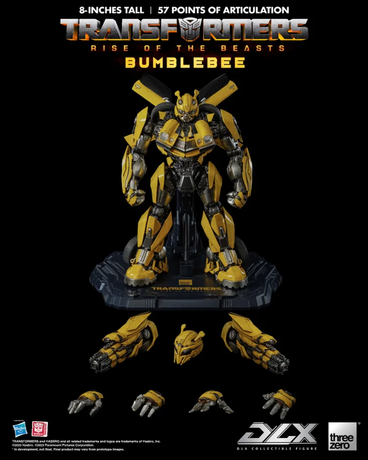 PRE-ORDER Threezero Transformers: Rise of The Beasts DLX Scale Series Bumblebee 3Z05630W0 Action Figure