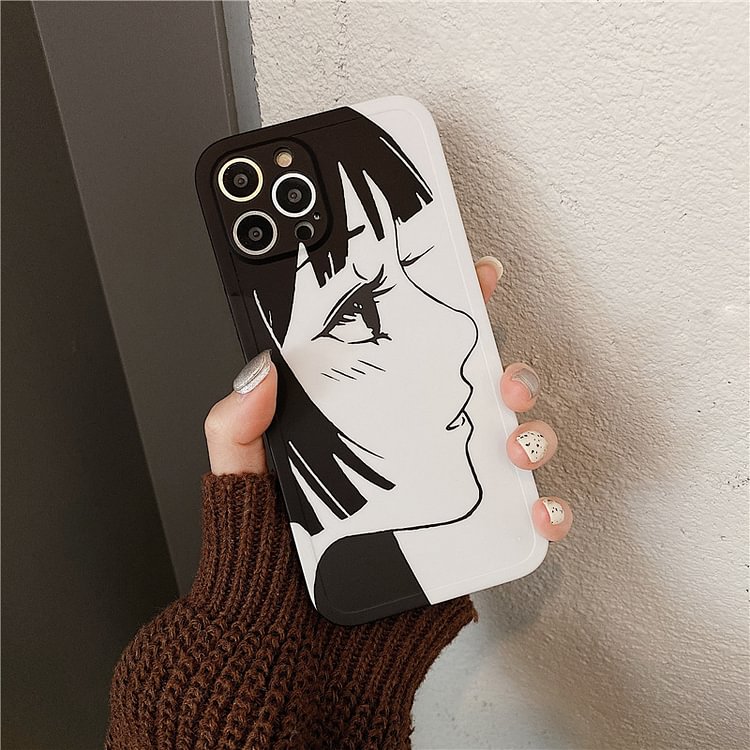 Anime Boy & Girl Aesthetics Phone Case For Iphone weebmemes