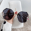 2024 Woman Rimless Diamond Sunglasses