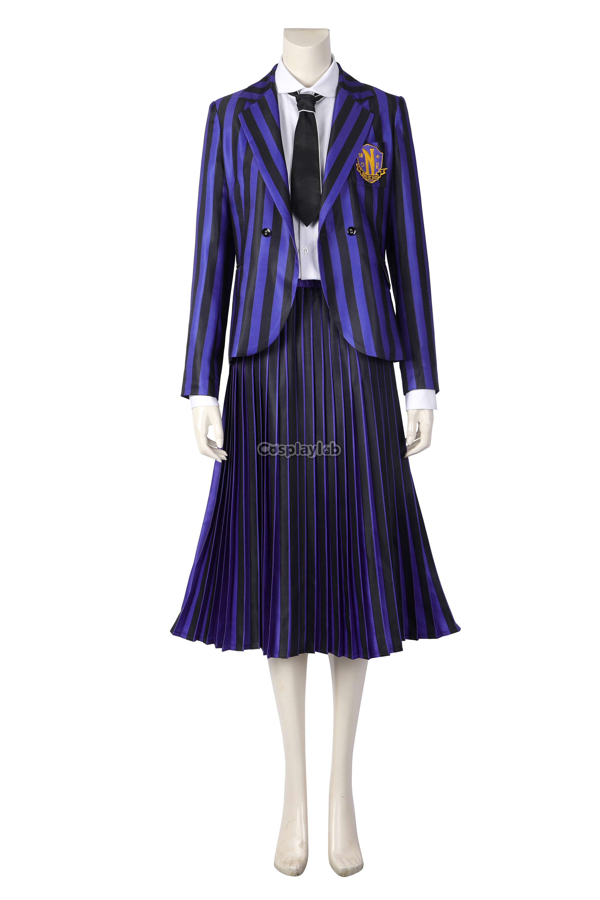 Enid Sinclair Bianca Uniform Cosplay Costume