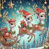 Diamond Painting-DIY Crystal Rhinestone Christmas Deer