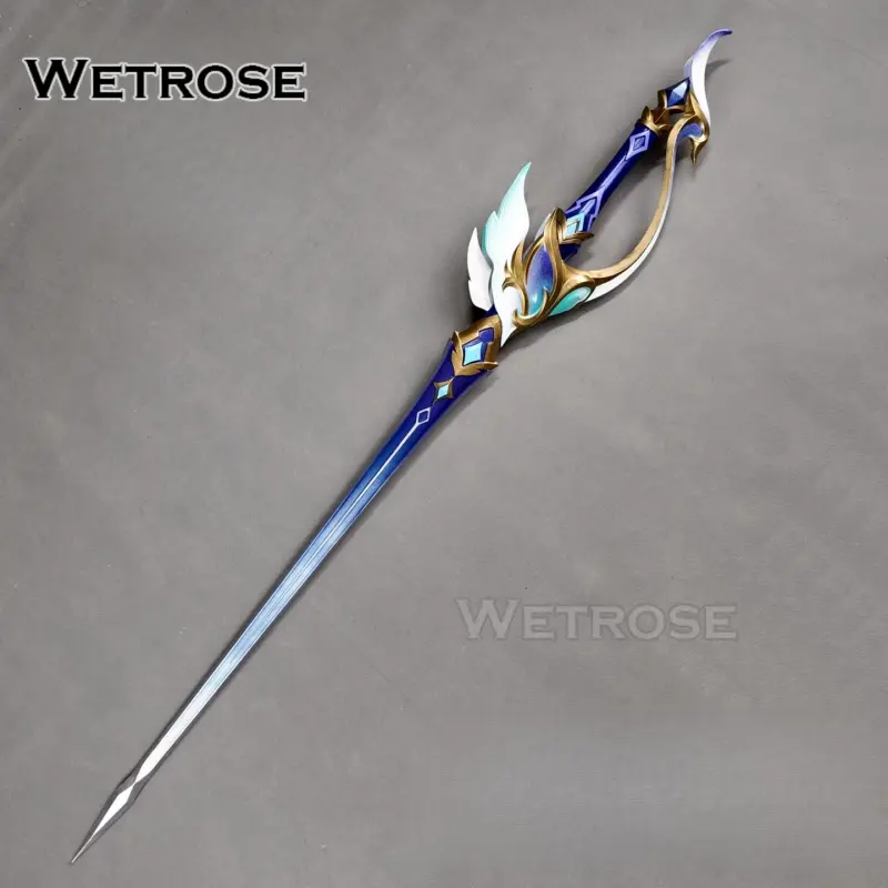 [Wetrose] In Stock Genshin Impact Odette Game Outfit Weapon Cosplay Prop