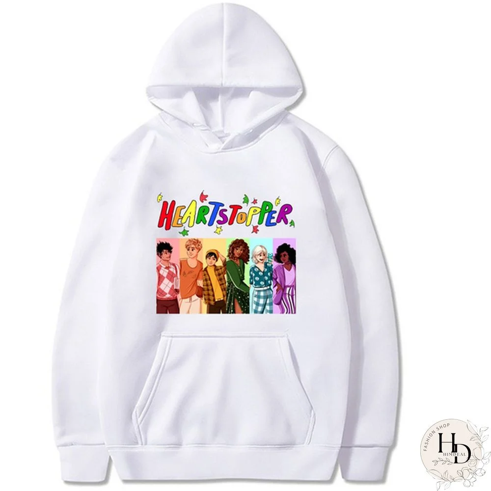 Heartstopper Nick Hoodie Gay Pride June Sweatshirts Cozy Tops Sudadera Felpa Moletom