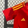2024 Kids Spain Soccer Jersey Home