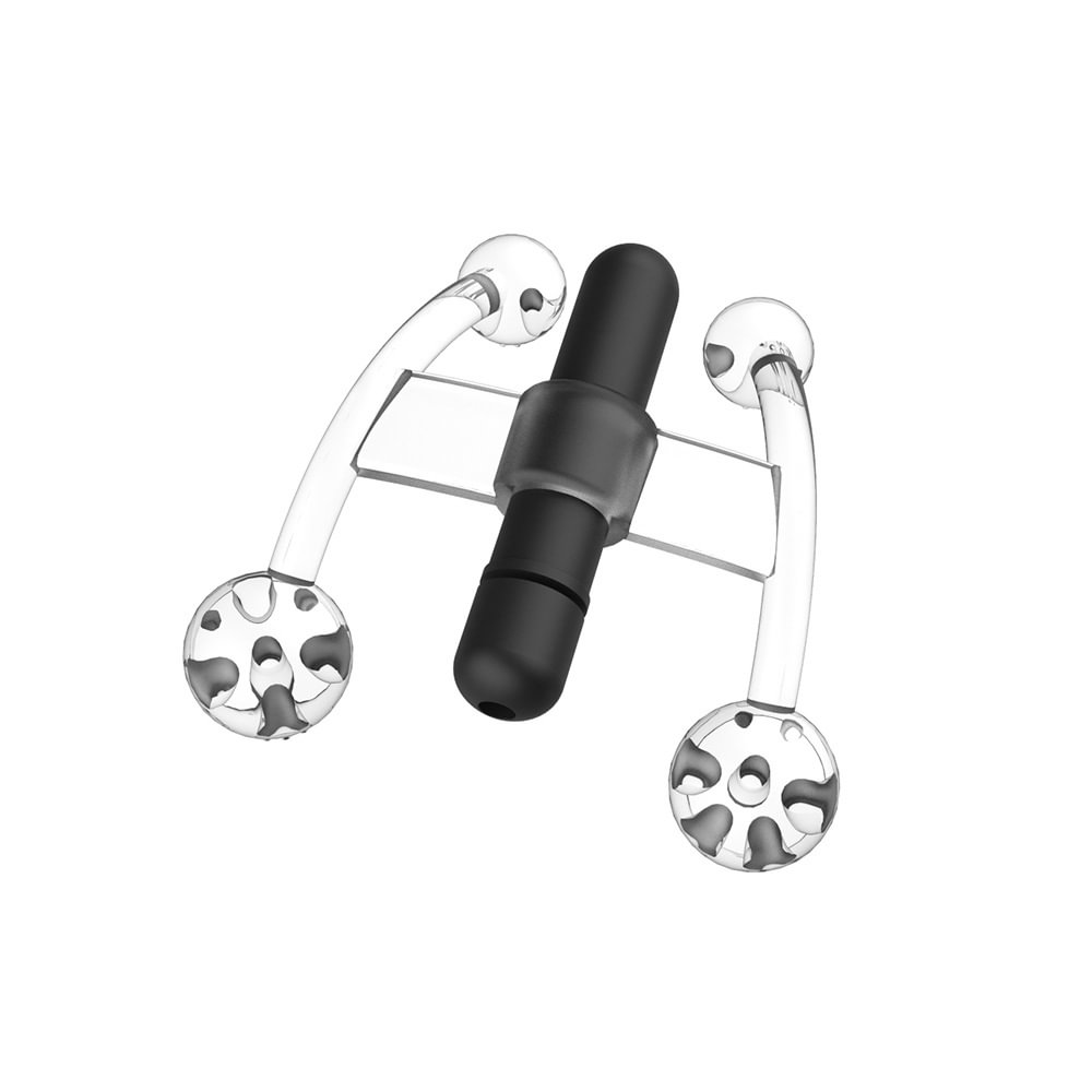 Airplane Vibrating Convex Point Design Nipple Stimulator 