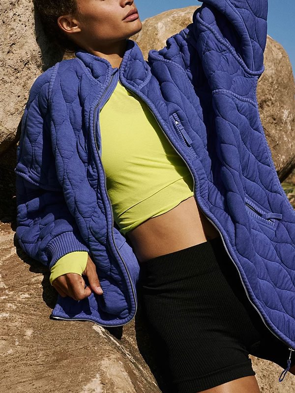 Outdoor windproof adventure warm women's coat