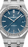 Silver 904L Steel Blue Dial - Watch - 37mm