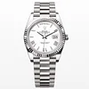 Rolex Day-Date m228239-0046 White gold with White Dial (Roman Numerals) President bracelet (40mm) Super Clone