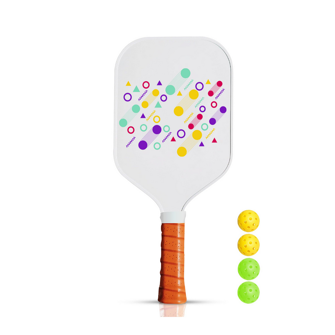 Lightweight Durable Fiber Glass Pickleball Paddle - Perfect for All Levels