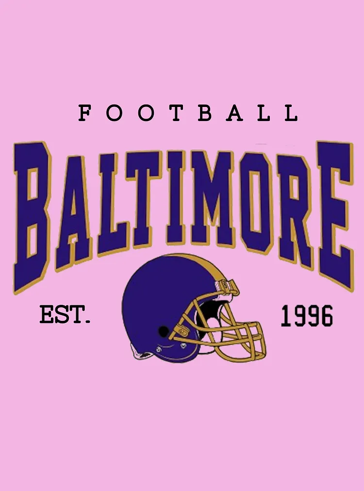 Baltimore Football Blanket, Vintage Baltimore Football Crewneck  Blanket, Gift for Football Fan | BKKid729