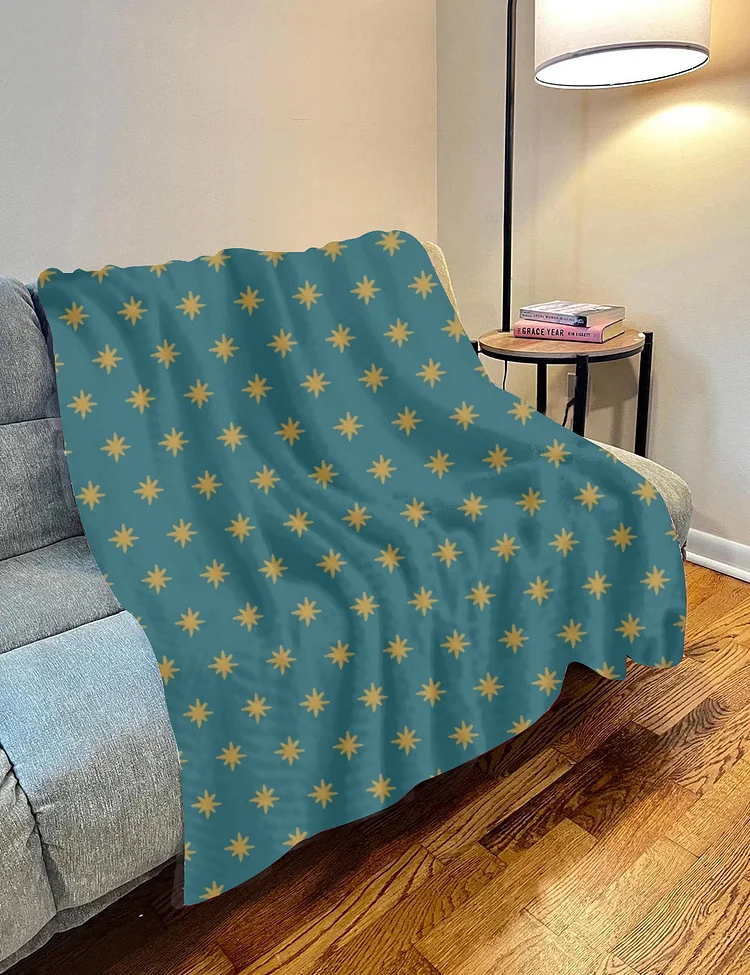 Our Lady Of Guadalupe Stars Blanket