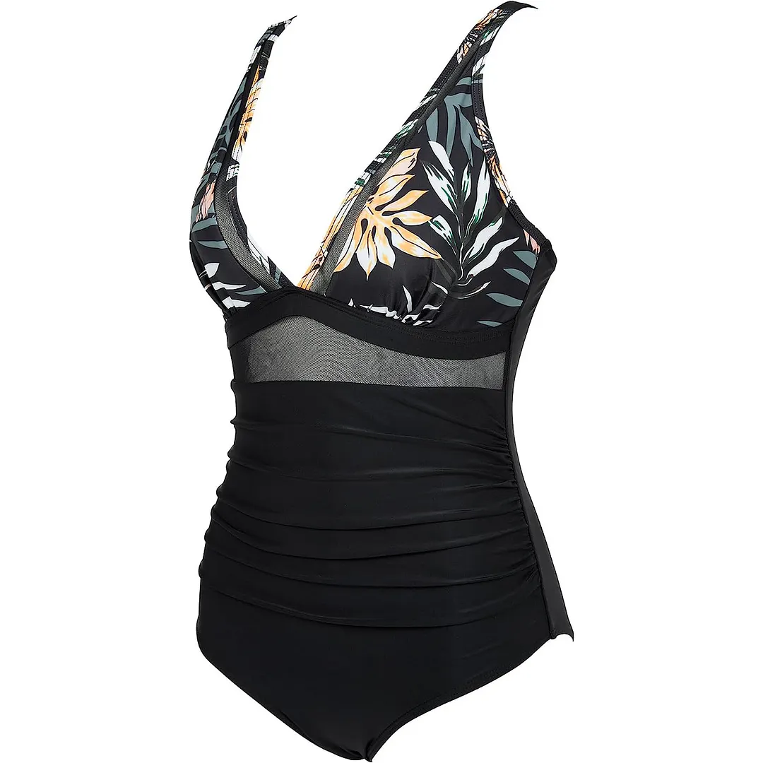 Brownm 2024 New High-Waisted Swimsuit Women's Tight Sexy Hollow Explosion
