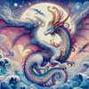 (Multi-Style) Dragon-11CT Stamped Cross Stitch 50*50cm tapestrymarket
