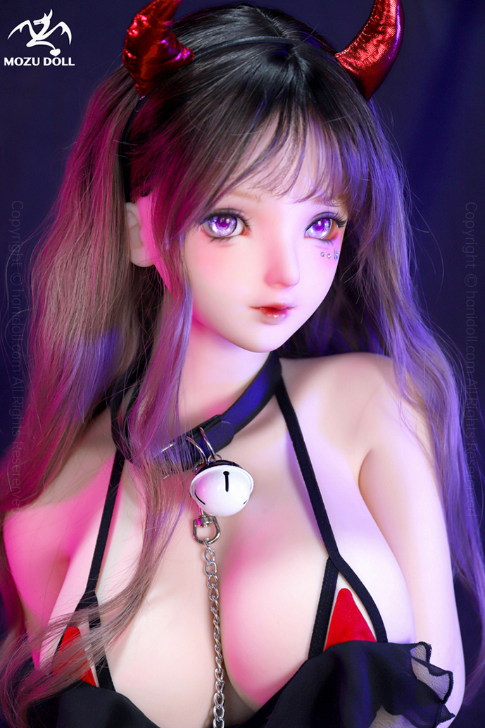 Mozudoll 145cm Big Breasts Realistic College Girl Sex Doll with Devil Horns H3751 Mozudoll HANIDOLL