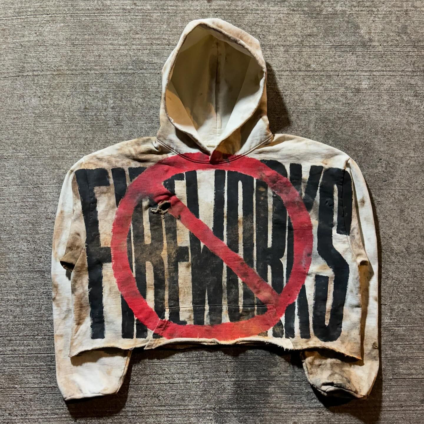 No Fireworks Shorts Hoodie