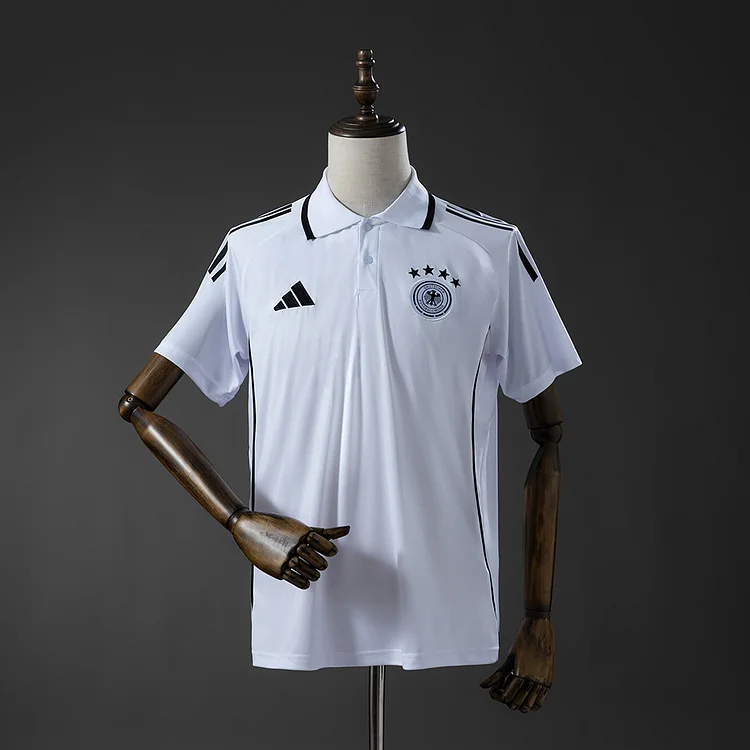 Germany 2026 World Cup White Polo Shirt1:1 Thai Quality