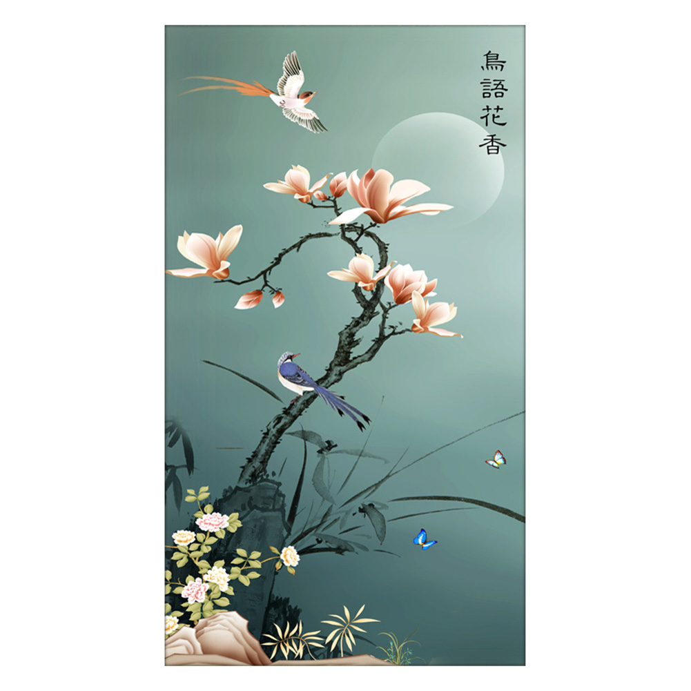 

Bird Flower - 11CT Stamped Cross Stitch - 60*108CM, 501 Original