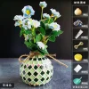 Wooden Vase Solid Mosaic Art Handmade Pasting Material Pack DIY Creative Decoration Kit