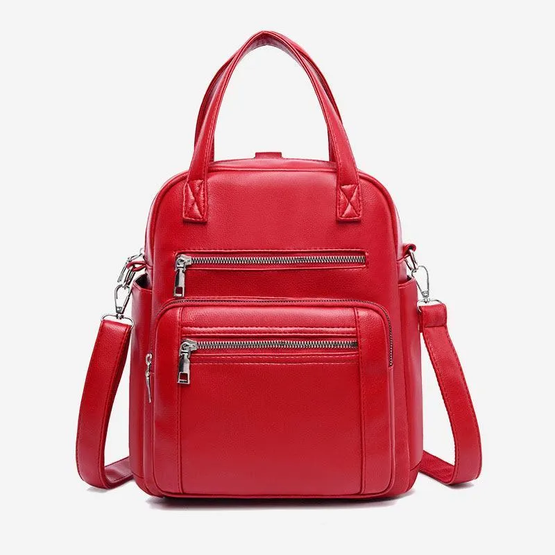 4 Way-use Classic Multi-pocket  Anti-theft Multifunctional CrossbodyBag