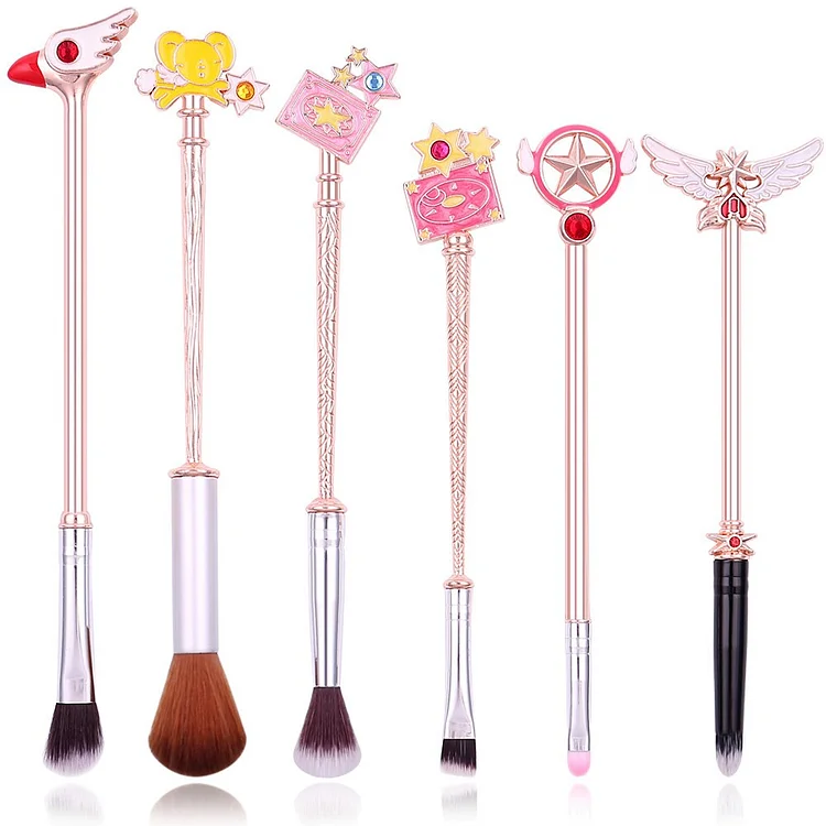 13pcs Cardcaptor Sakura Magic Wand Makeup Brushes Set SS1848