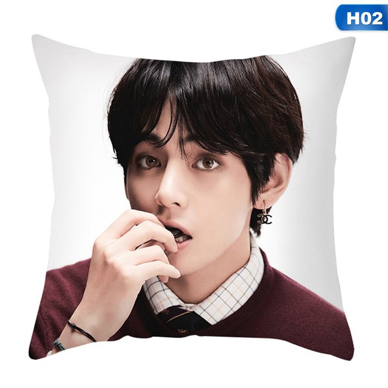 BTS Portrait Pillow