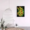 Diamond Painting -DIY Round Drill Shining Flowers