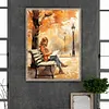 uk.everydayedeals Diamond Painting - Full Round - Girl(30*40cm)