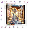 5D DIY Diamond Art Painting Kit Partial Drill(Sakura Pavilion Beauty)