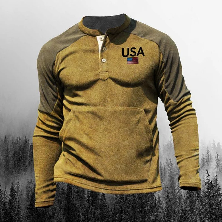 【Buy 1 Get 1 Free】Retro Casual Liberalism Retro Freedom Fleece Sweater
