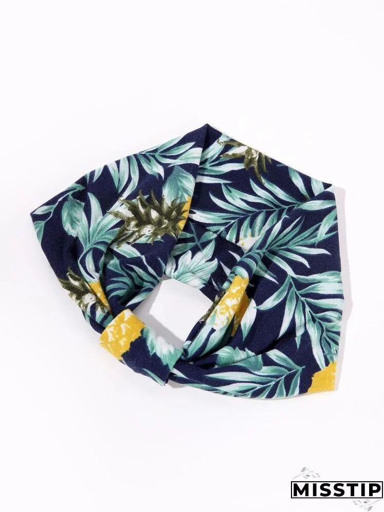 Leaf Pattern Hair Band