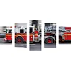 Fire Truck | Full Round Diamond Painting Kits