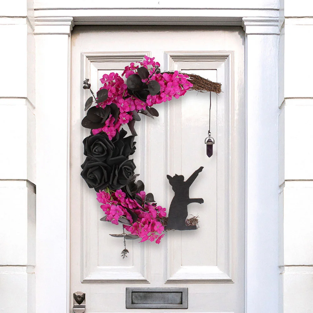 Cute creative moon cat garland props decoration gift