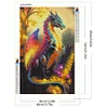 (40*60cm)Dragon - Full Round Drill Diamond Painting