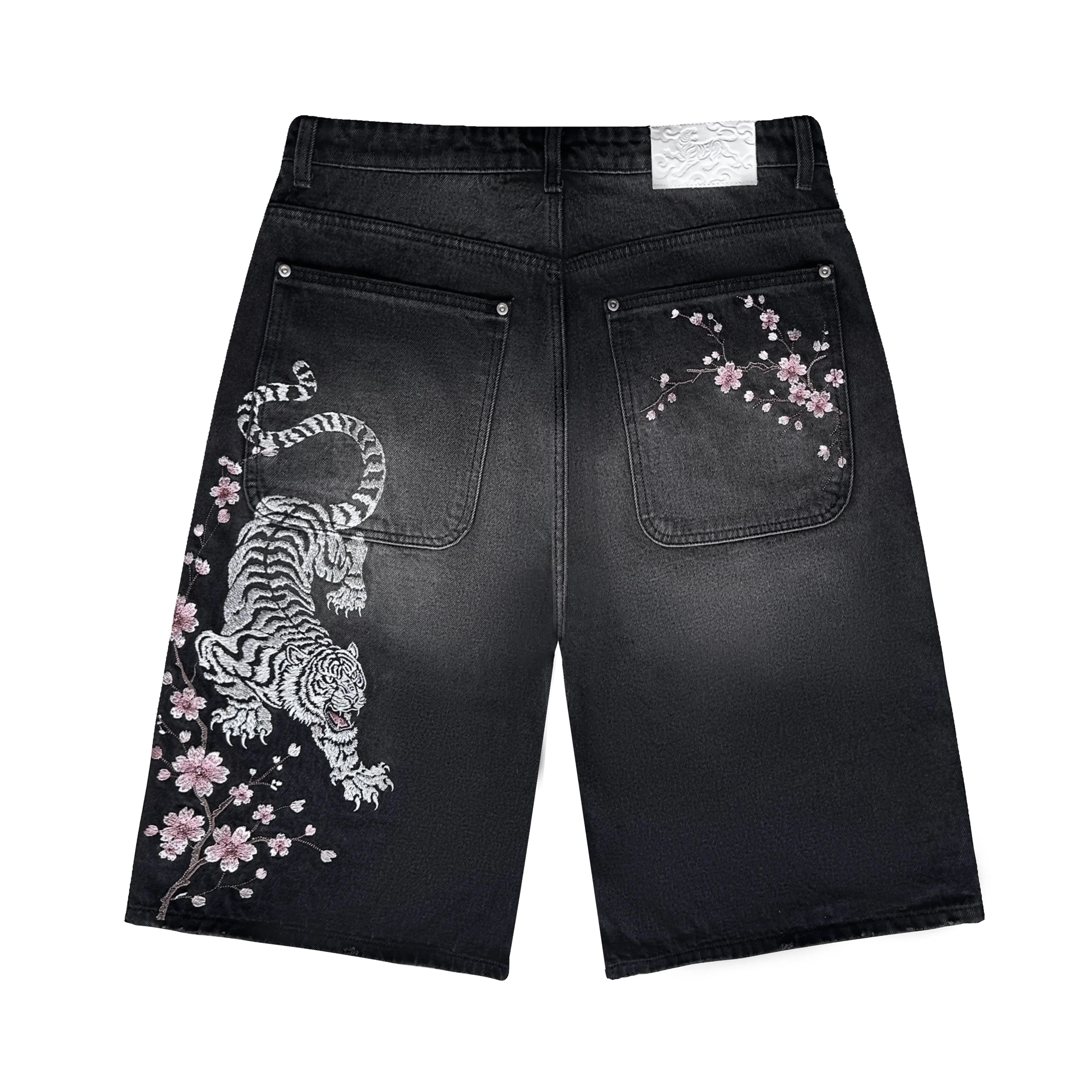 “Ivory Prowl” Baggy Jorts