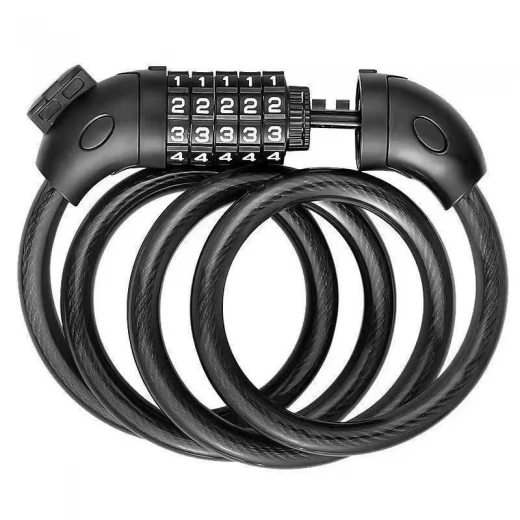 Kukirin 5 Dial-Up Combination Cable Bike Lock, 1.2m X 12mm