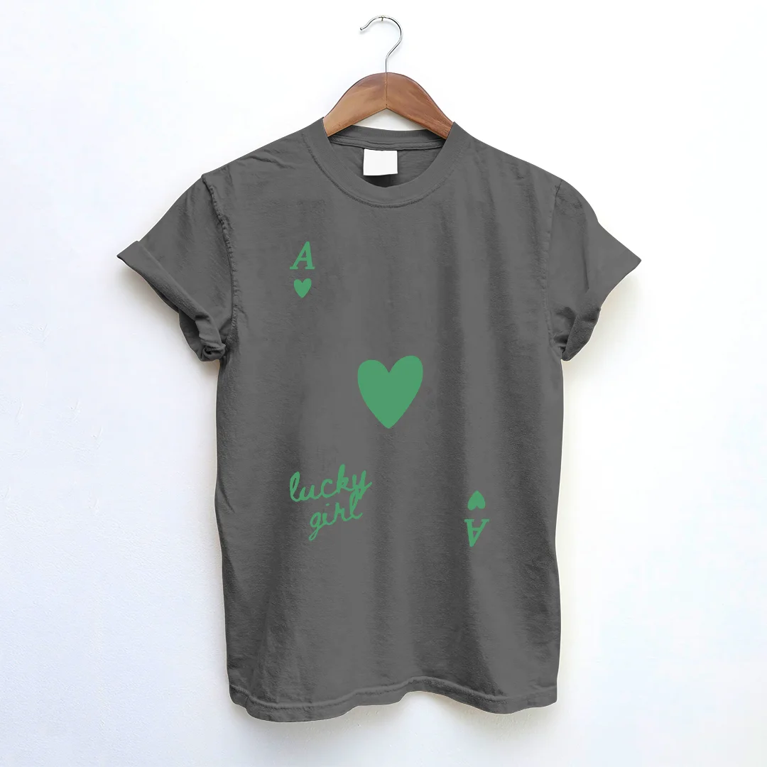 A Lucky Girl St Patrick’s Day T-shirt