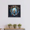 Christmas Wreath-Paint by Numbers Acrylic Painting 40*40CM