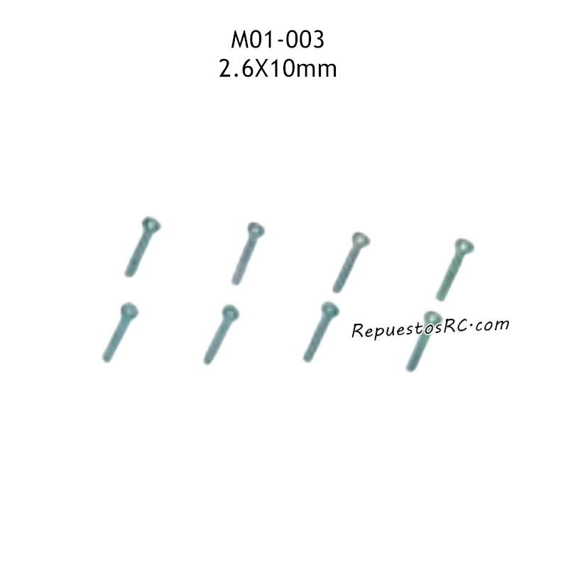 UDIRC UD1201 Piezas Tornillo