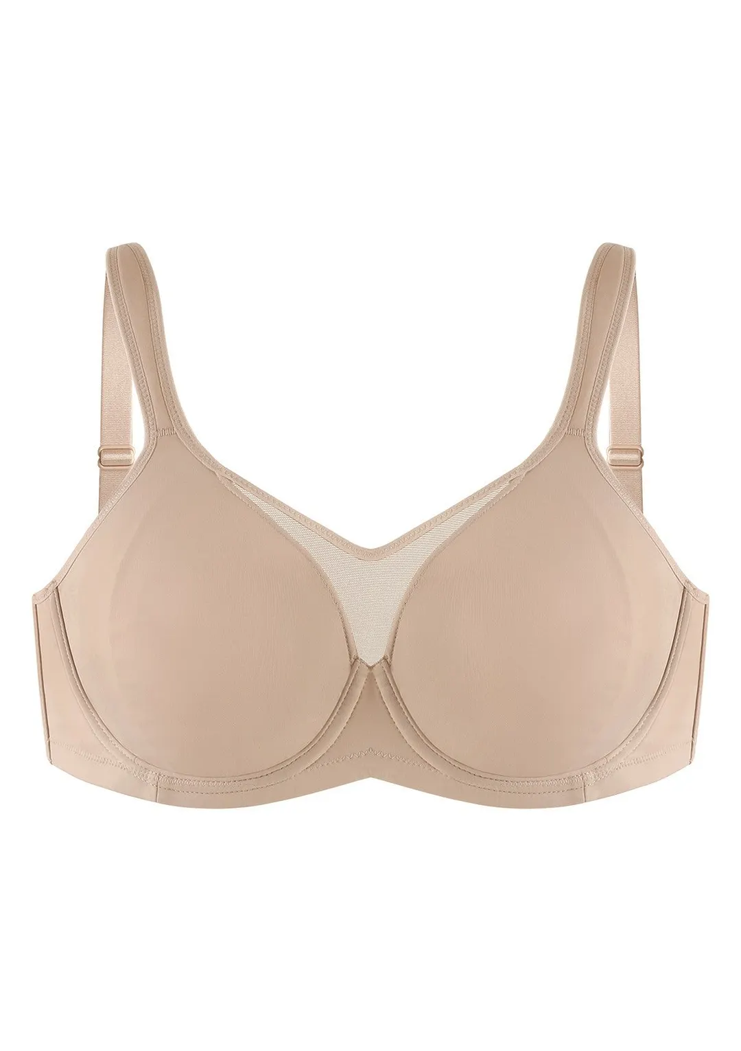 CoolComfort Smoothing Unlined Minimizer Underwire Bra