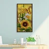 Diamond Painting-DIY Crystal Rhinestone Sunflower Butterfy(50*30 CM)