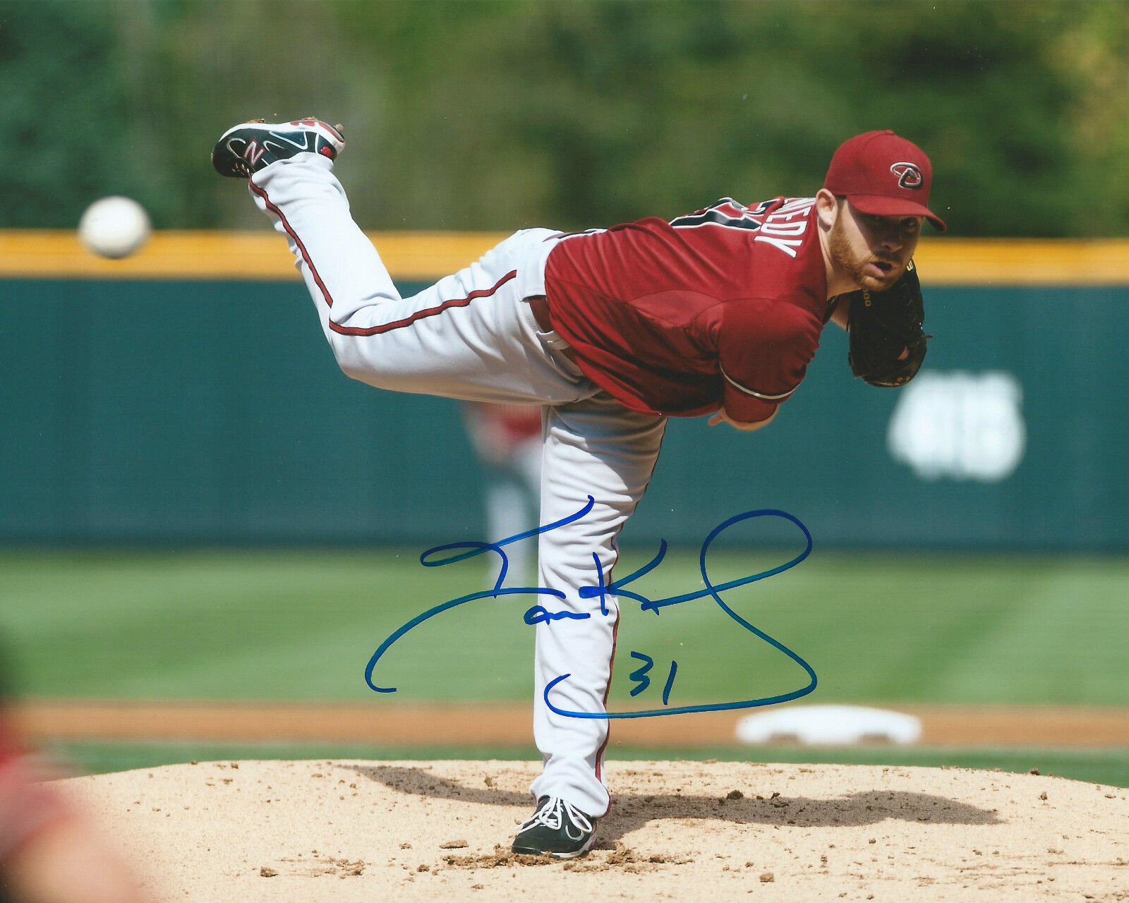 **GFA Arizona Diamondbacks *IAN KENNEDY* Signed 8x10 Photo Poster painting I1 COA PROOF!**