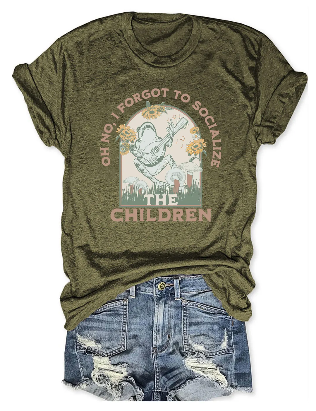 Oh No I Forgot To Socialize The Children T-shirt