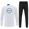 Paris Saint-Germain 25-26 1/4 Zip Tracksuit white Chandal