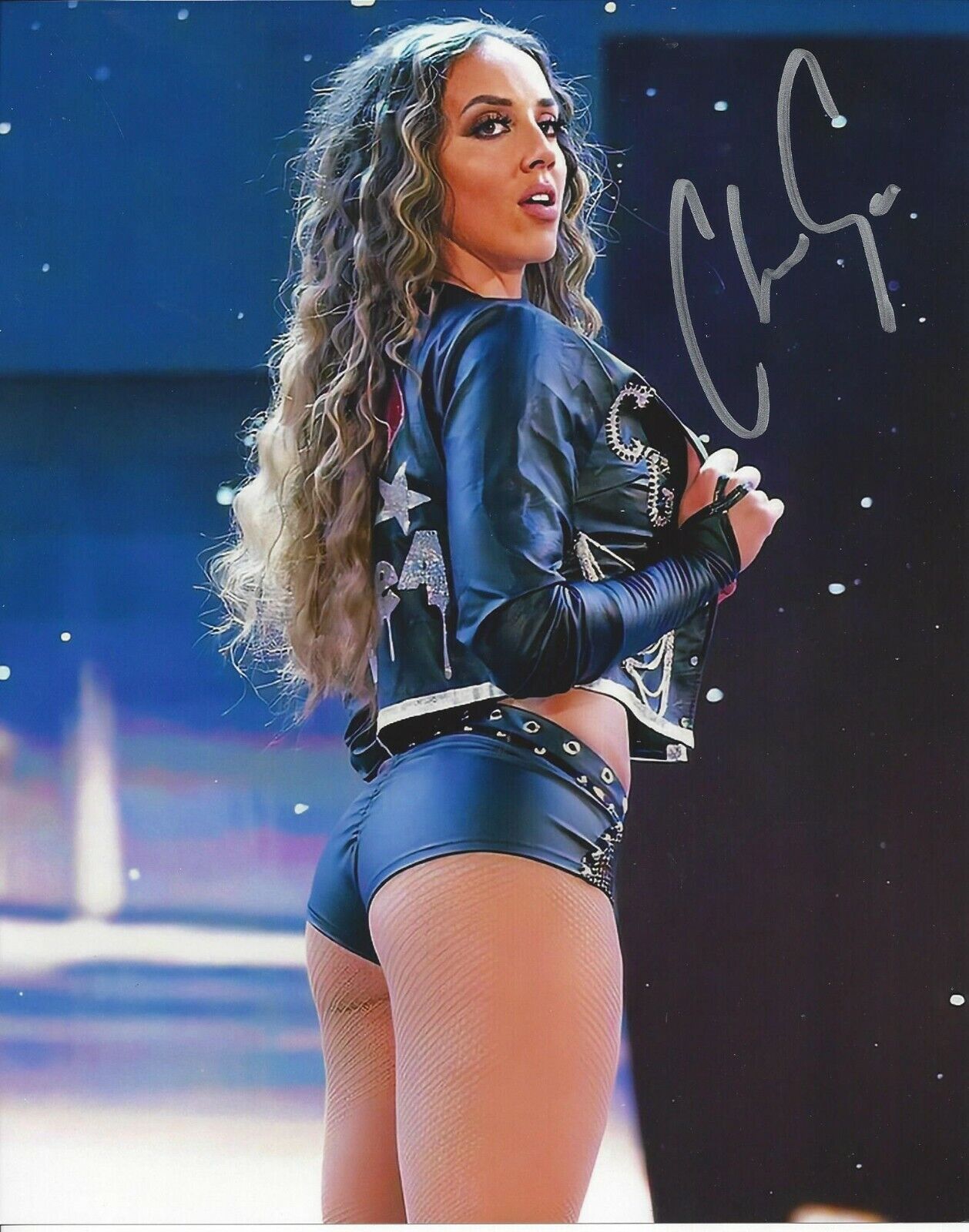 Chelsea Green autographed 8x10 Sexy Hot IMPACT WWE #22