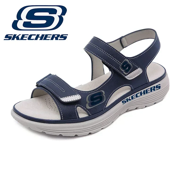 ÚJ SKECHERSES NŐI ORTOPÉD BŐRSZANDÁL