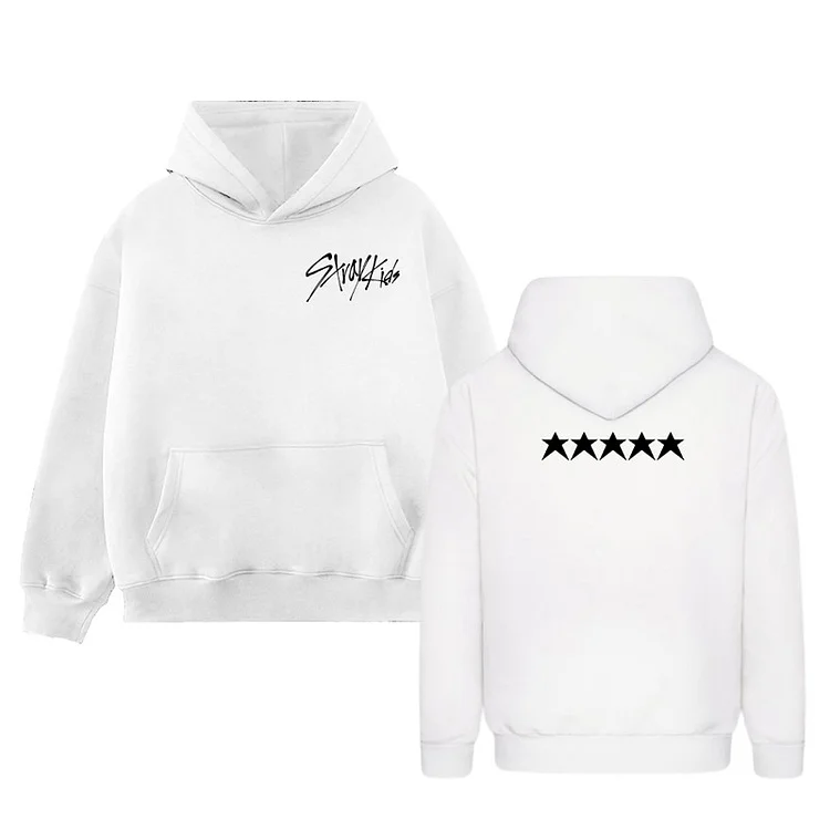 Stray Kids Album ★★★★★ 5-STAR Logo Hoodie