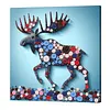 DIY Button Art Kit with Frame 11.81x11.81inch Button Painting Kit Button Painting Craft Set for Adults Beginners Arts Crafts Home Decoration