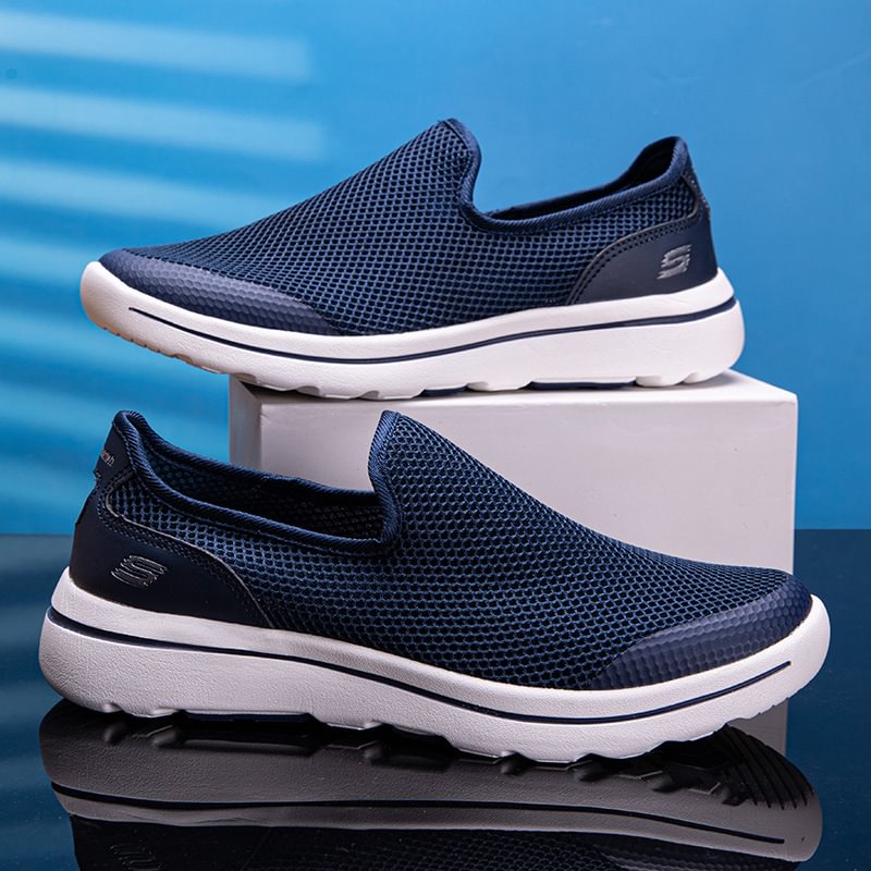 New Men Breathable Mesh Slip on Shoes